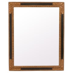Elegant Parcel Gilt Mirror 55.25"H x 44.25"W