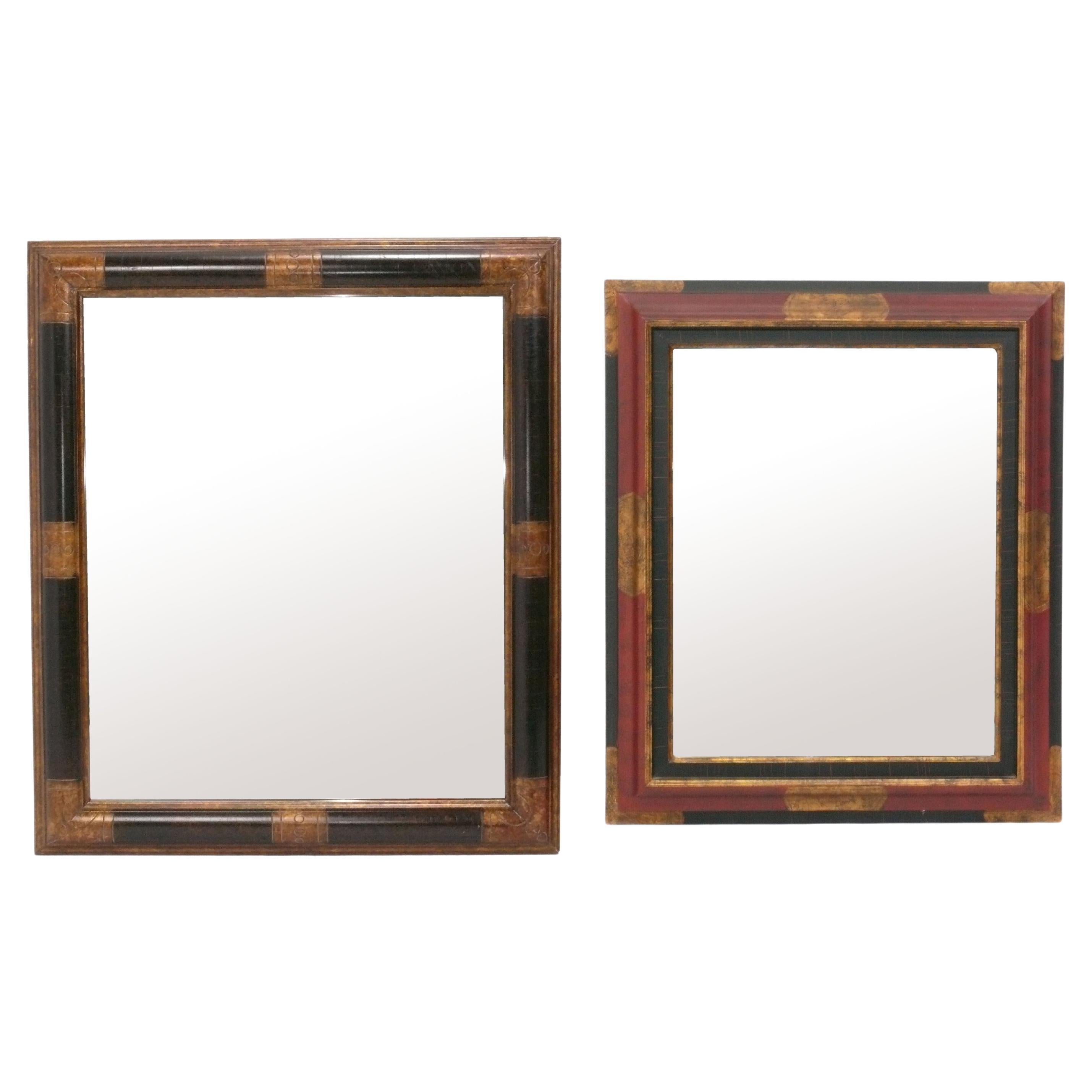 Elegant Parcel Gilt Mirrors 29"H x 24.75"W en vente