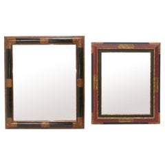 Elegant Parcel Gilt Mirrors 29"H x 24.75"W