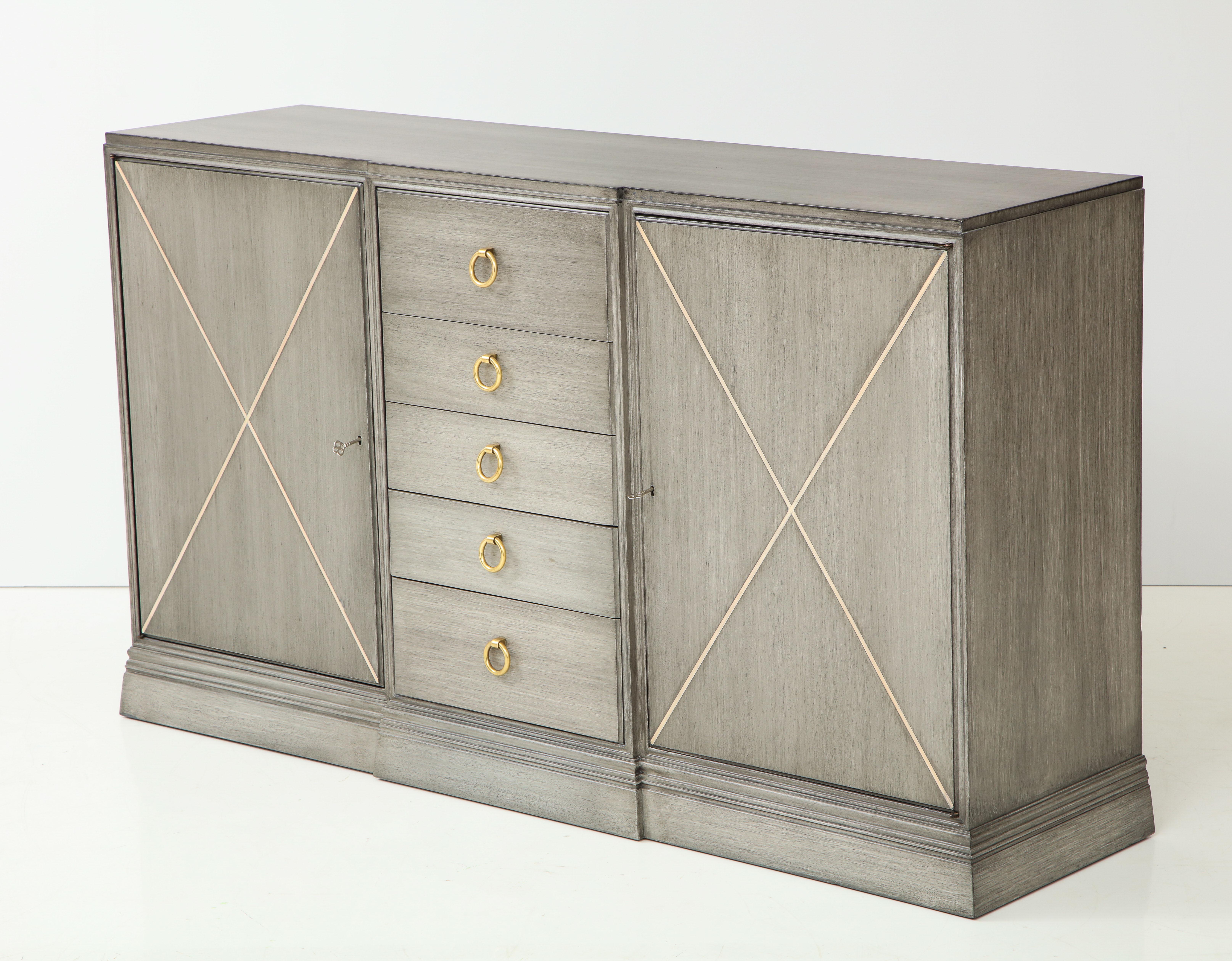 Mid-Century Modern Elegant  Tommi Parzinger Cabinet