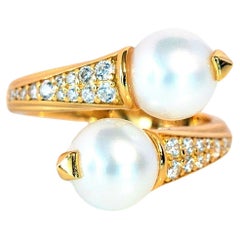 Élégante bague Whispers en argent sterling