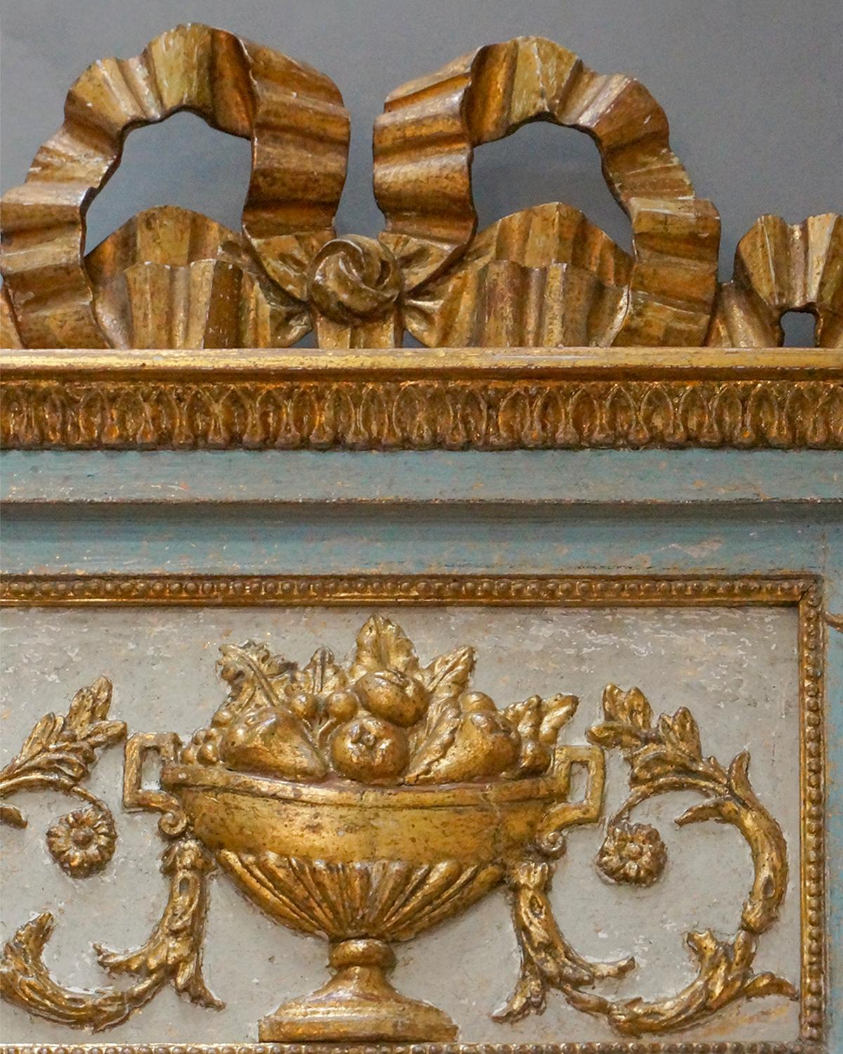 18th Century Elegant Period Gustavian Pier Mirror