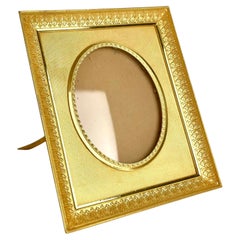 Elegant Photo Frame in gilt bronze of extremely high quality, late 19th Century