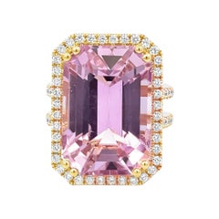 Elegant Pink Gemstone Ring