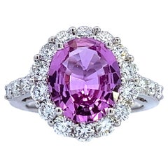 Elegant Pink Gemstone Ring