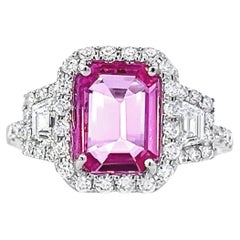 Elegant Pink Gemstone Ring