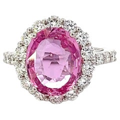 Elegant Pink Gemstone Ring