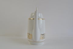 Mid-Century Birkenhammer Czechoslovakian Porcelain Coffee Pot, 1969