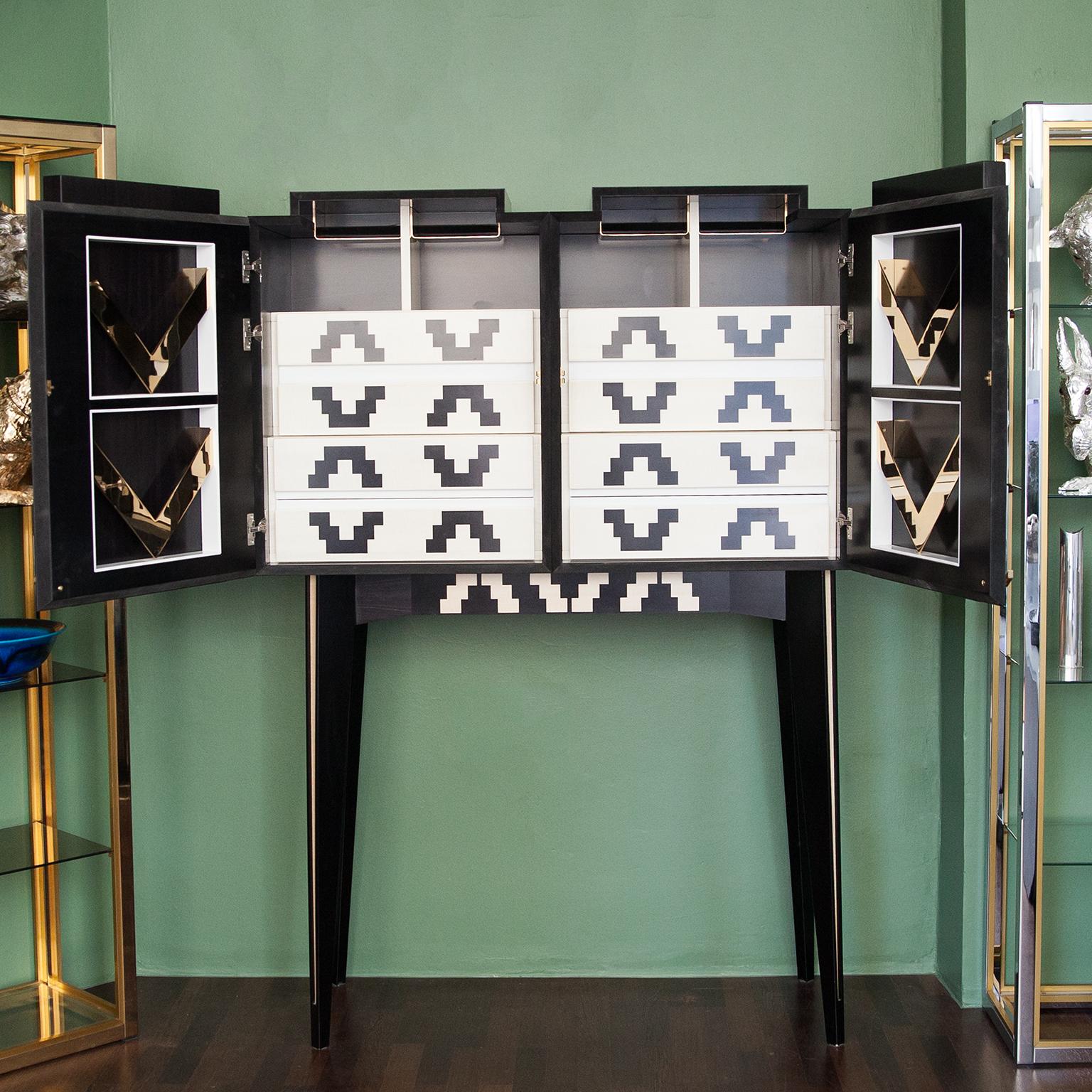 Post-Modern Elegant Post Modern Masterpiece Cabinet, Italy, 2000 For Sale
