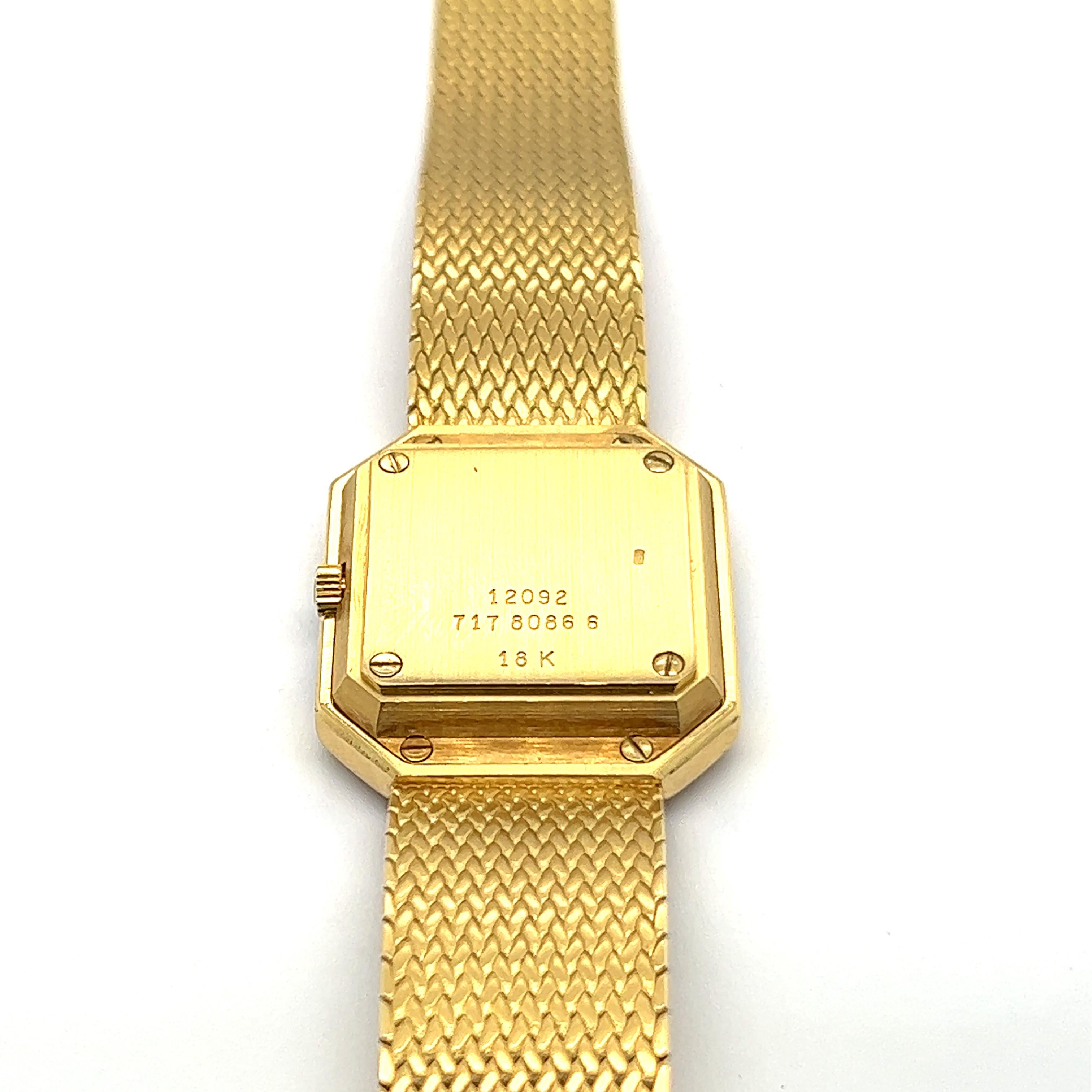 Elegant Rado Lady’s Watch in 18 Karat Yellow Gold 5