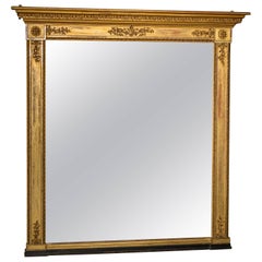 Antique Elegant Regency Gilt Pier Mirror