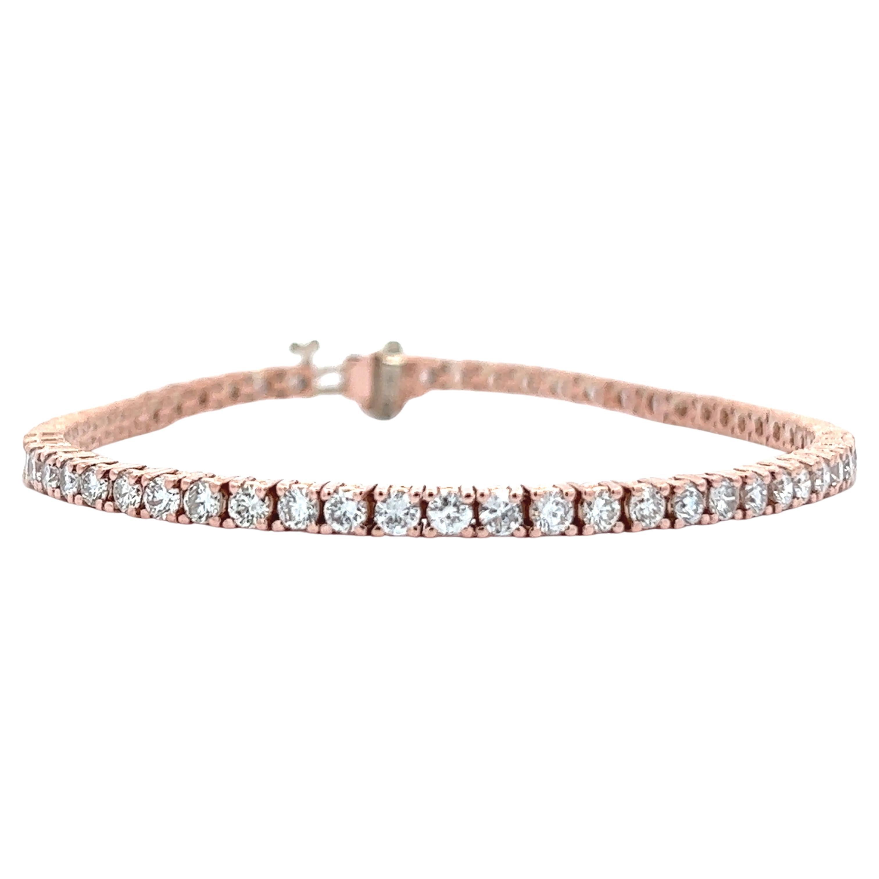 Bracelet Elegance en or rose