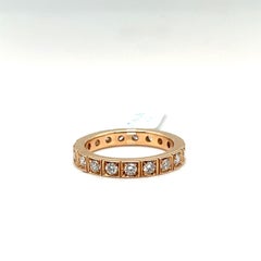 "Elegant Rose Gold Wedding Band"