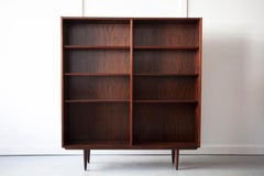 Elegant Rosewood Bookcase from the Mid 20th Century, Made in Denmark