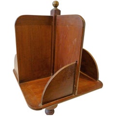 Elegant Rotative Bookcase, 19th Century