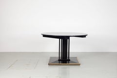 Elegant round Art Nouveau table, Thonet Vienna