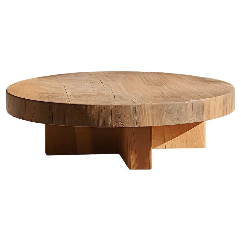 Elegant Round Coffee Table - Understated Design Fundamenta 44 by NONO For Sale