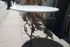 Elegant Round Marble Table