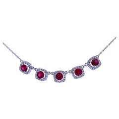 Collana di rubini Eleg