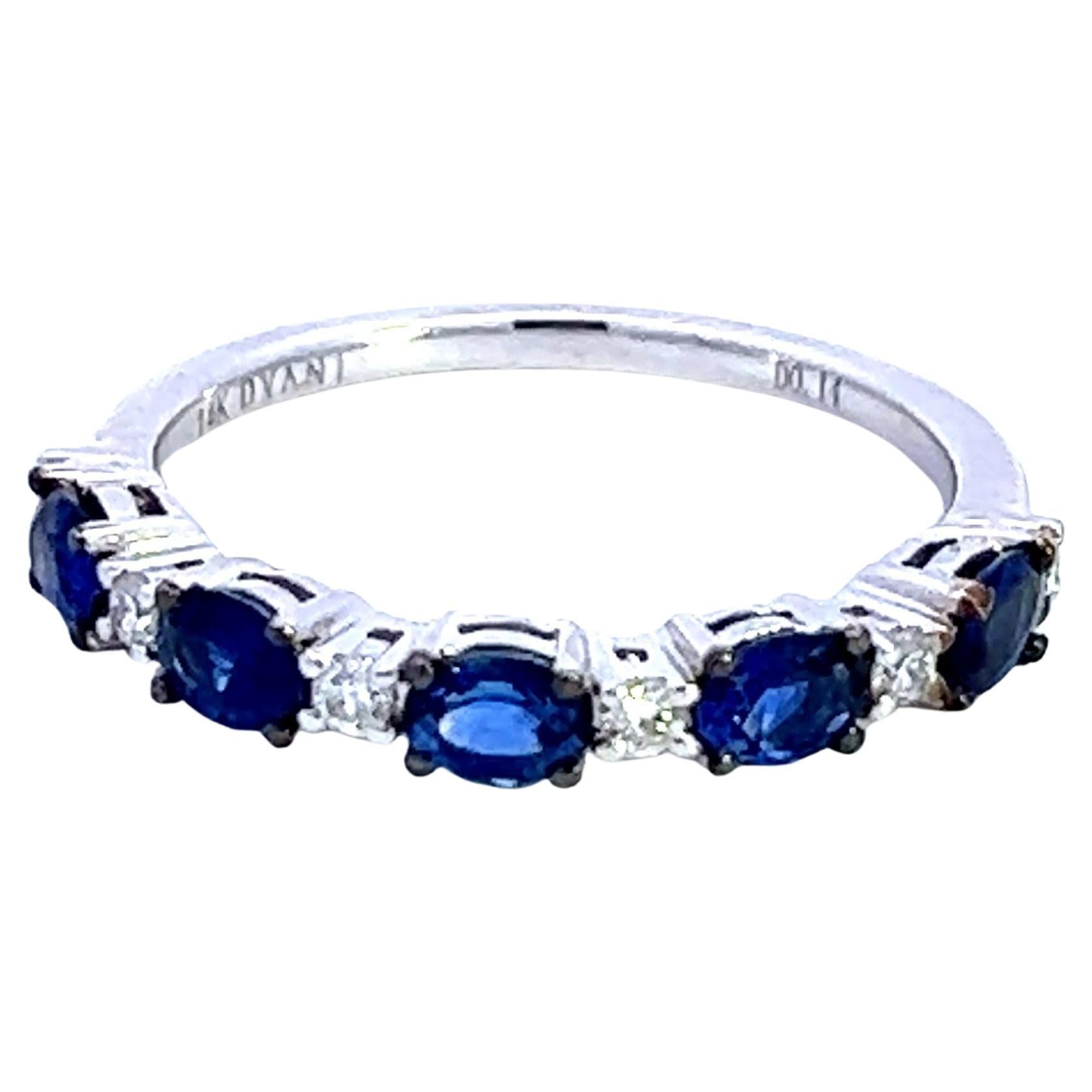 Elegant Sapphire and Diamond Ring