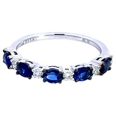 Elegant Sapphire and Diamond Ring