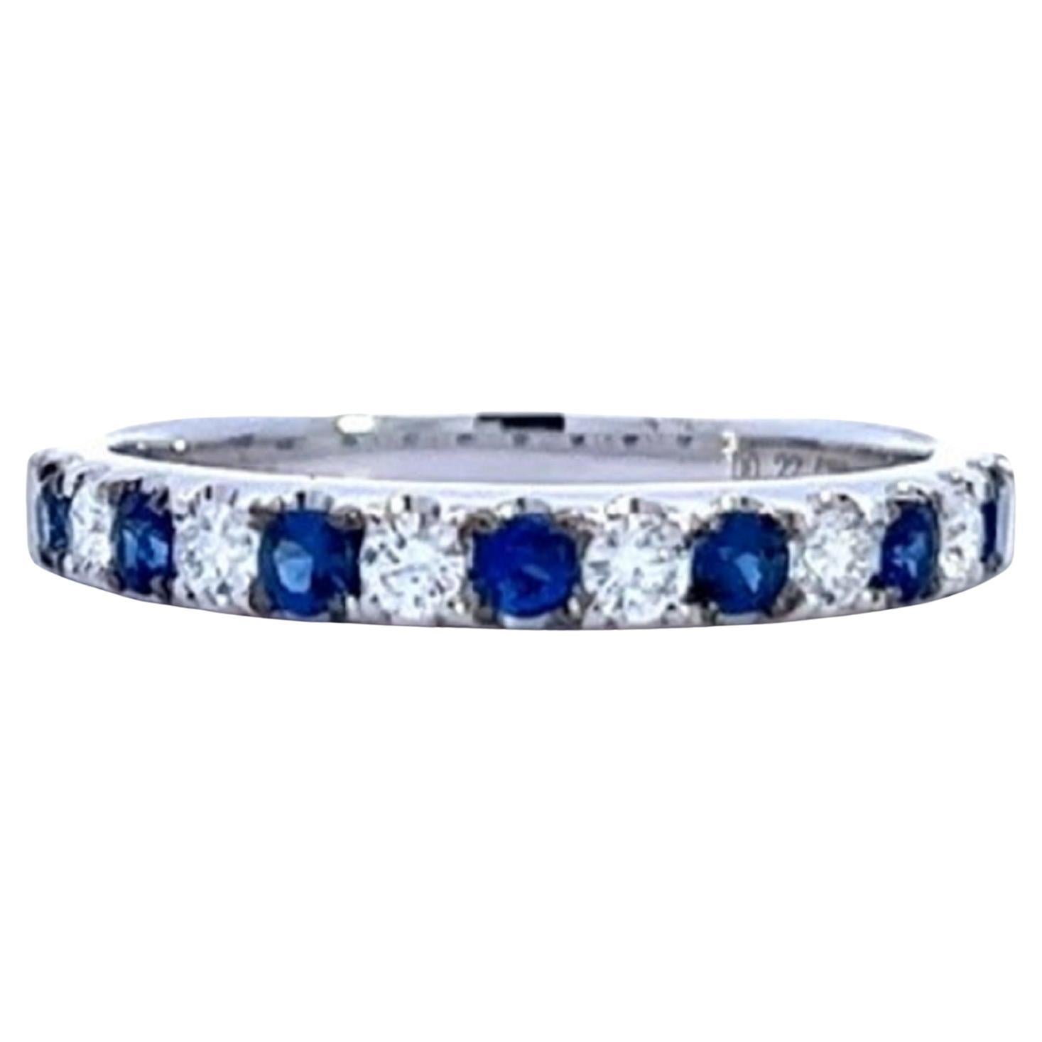Elegant Sapphire and Diamond Ring
