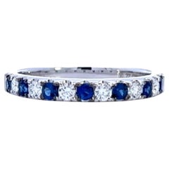Elegant Sapphire and Diamond Ring
