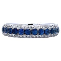 Elegant Sapphire and Diamond Ring