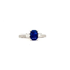 Elegant Sapphire and Diamond Ring