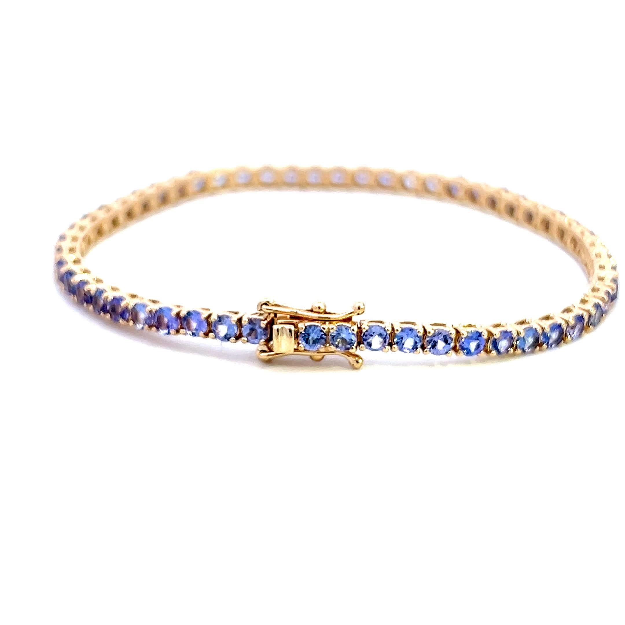 Bracelet élégant en saphir Neuf - En vente à Great Neck Plaza, NY