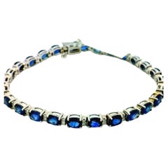 Elegant Sapphire Bracelet