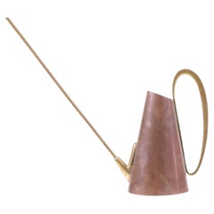 Élégant gobelet d'eau scandinave des années 1960 en laiton et cuivre, fabriqué en De