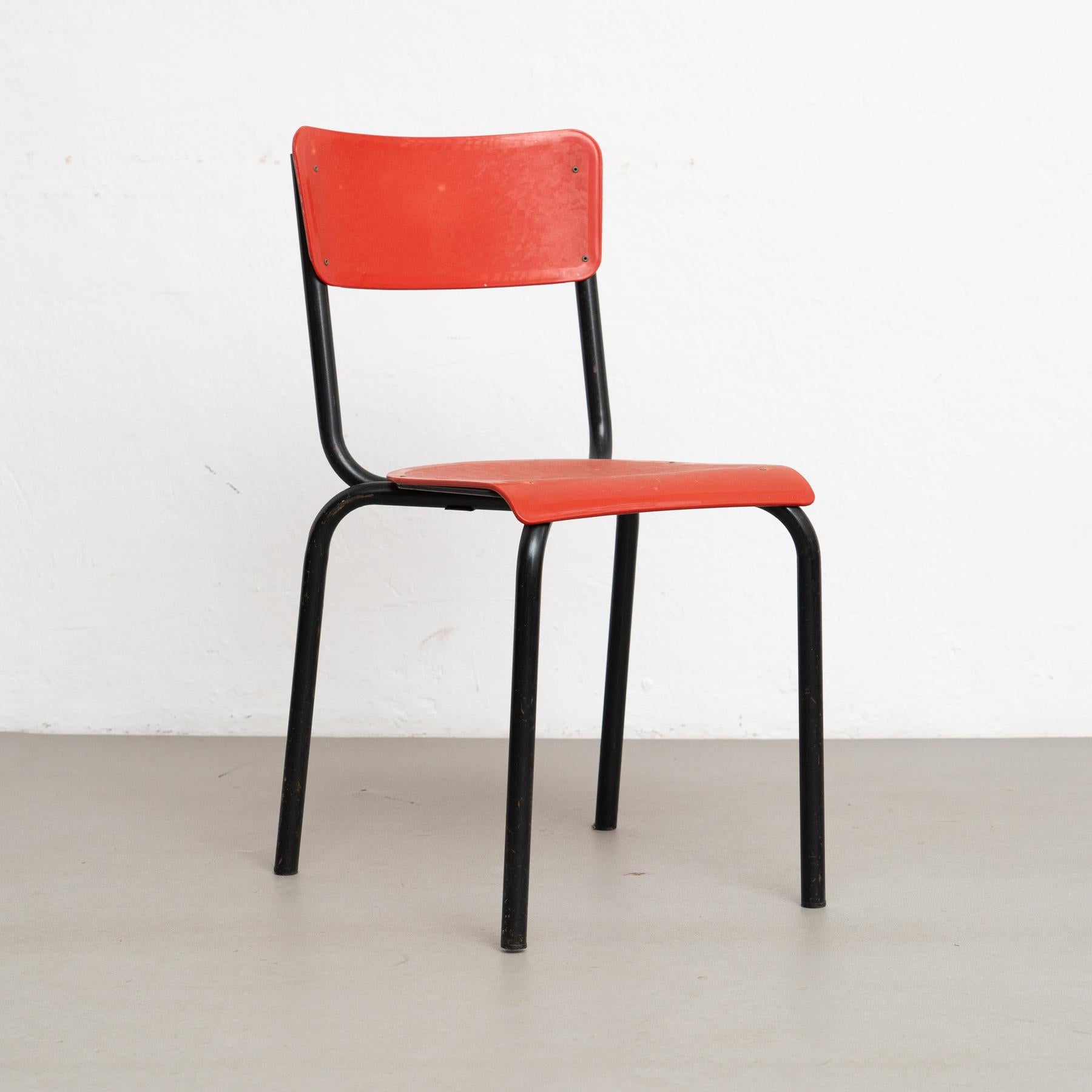 Milieu du XXe siècle Elegance Set of 2 Chairs by Pierre Guariche - 1950s Vintage Design en vente