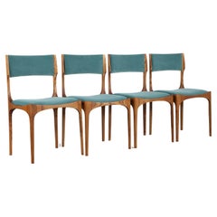 Elegante set di 4 sedie da pranzo "Elisabetta" di Giuseppe Gibelli per Sormani.