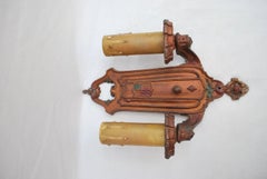 Elegant set of four 1920's sconces