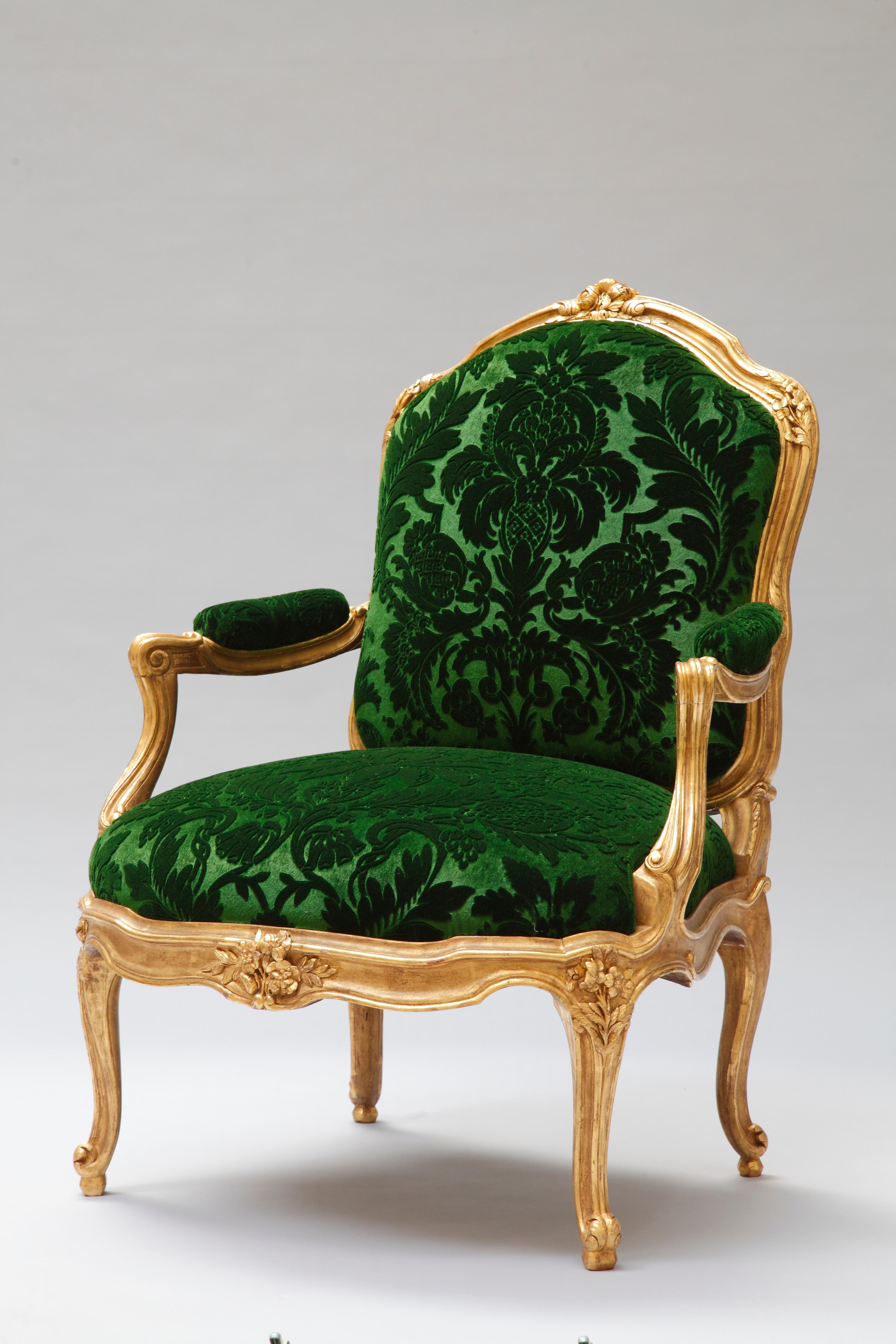 Ein sehr schöner Satz von vier Sesseln im Regency-Stil 