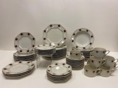Elegant Set of Le Continentale Fitz & Floyd Dinnerware for 10
