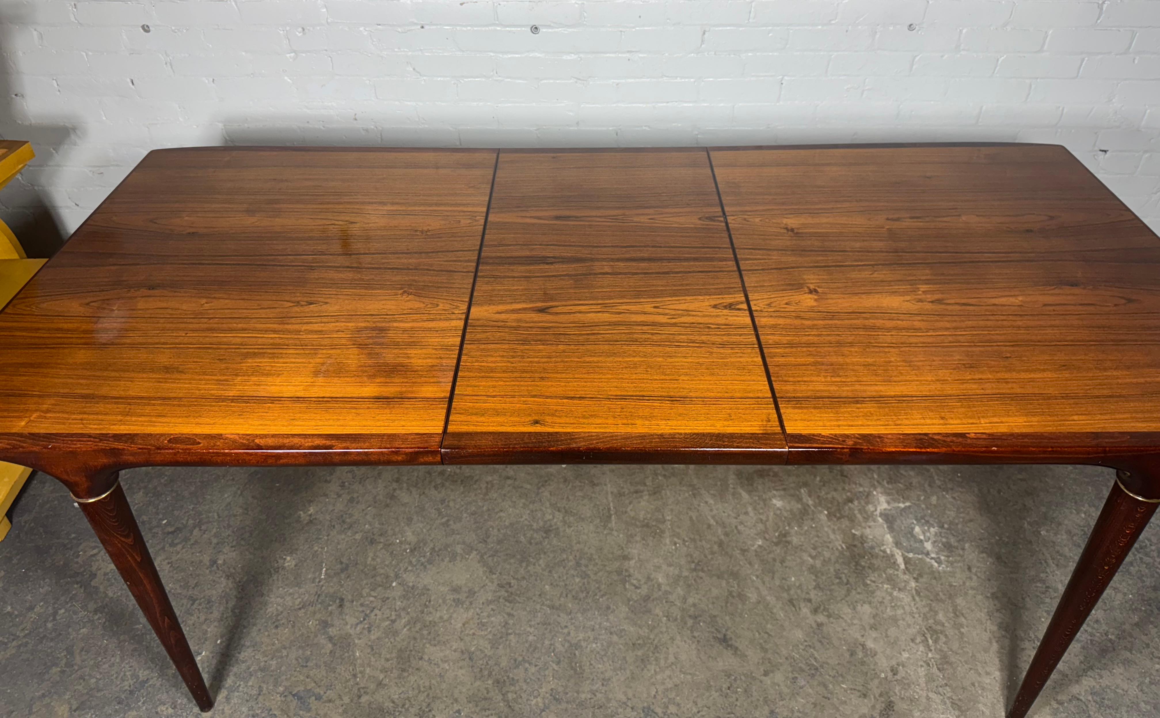 Table de salle à manger Elegant / Sexy Rosewood de Svante Skogh pour Seffle / Suède en vente 6