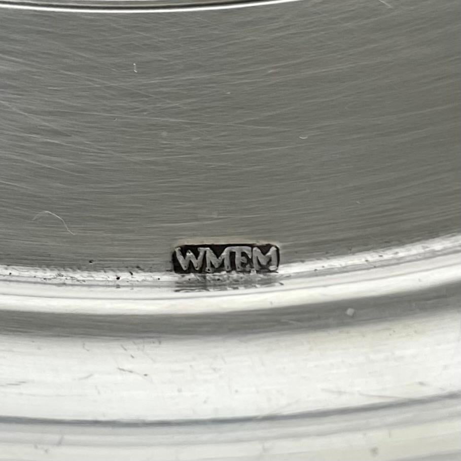 Élégant plateau en métal argenté fabriqué par WMF à la fin du 19ème siècle en vente 1
