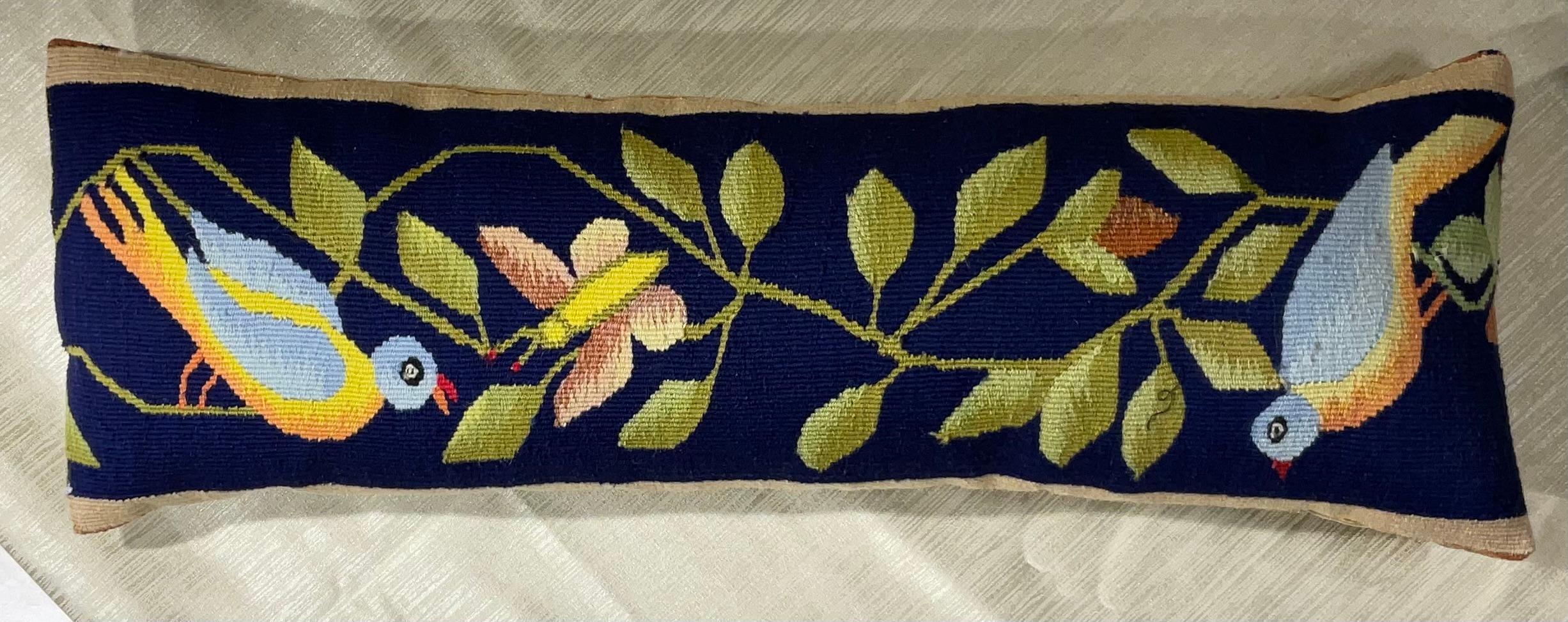 Elegant Single Decorative Hand Woven Pillow For Sale 2