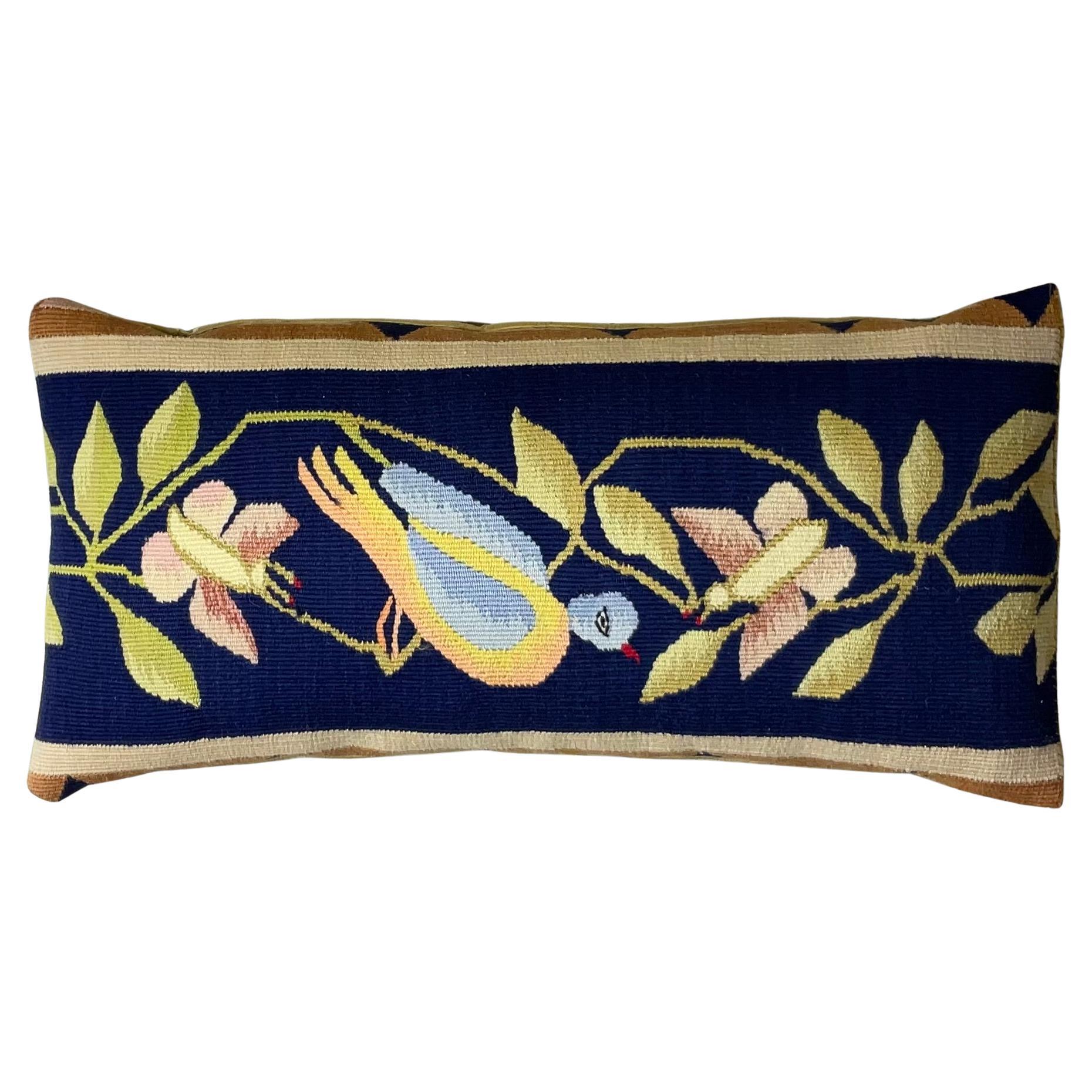 Elegant Single Decorative Hand Woven Pillow