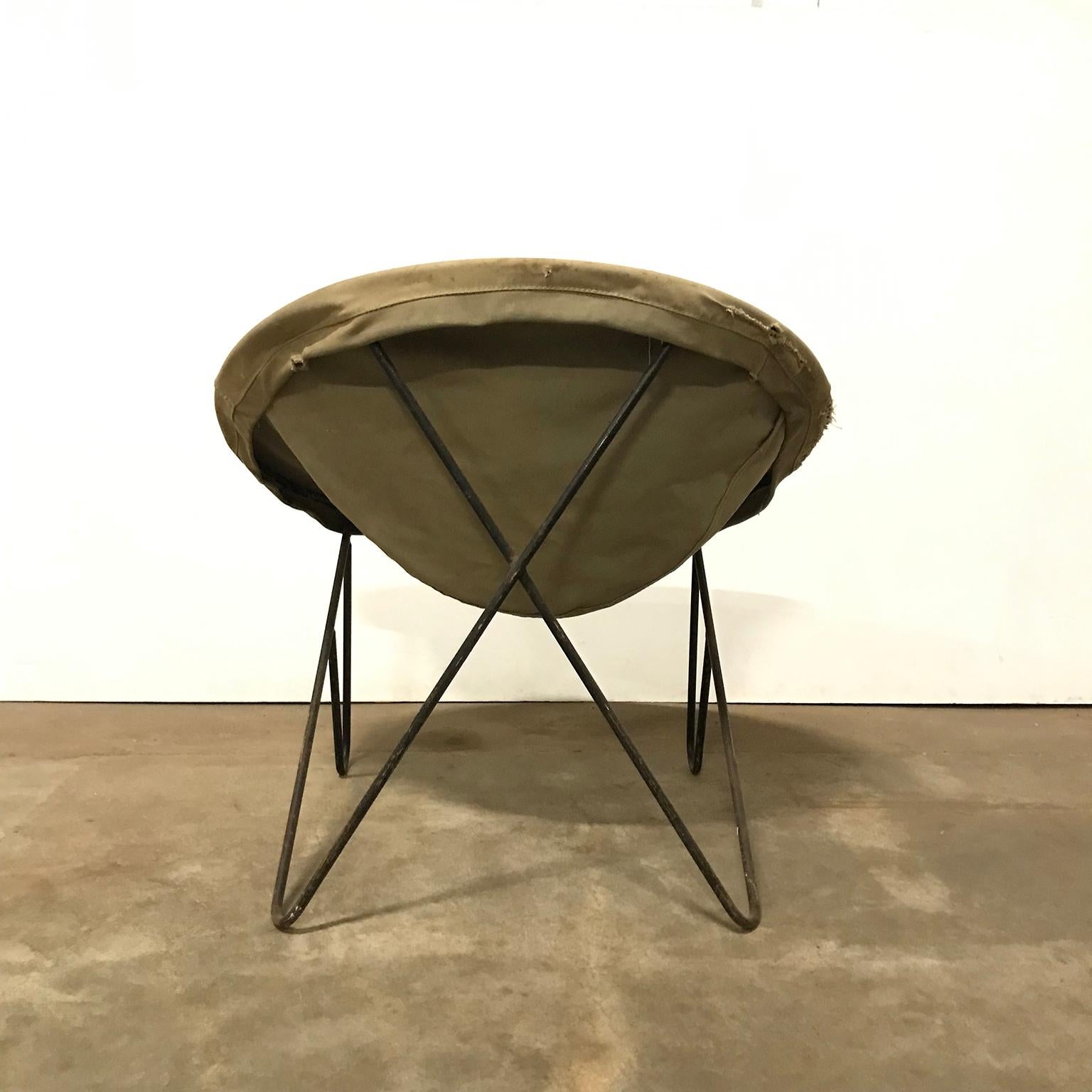 Mid-Century Modern Elegant 1960s Hammock Chair For Sale