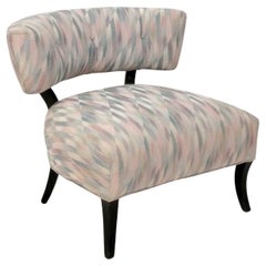 Elegant Slipper Lounge Chair Attributed Billy Haines Reupholstered in Your Fabr 