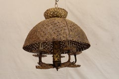 Elegant small brutalist light design by Tom Green for Feldman