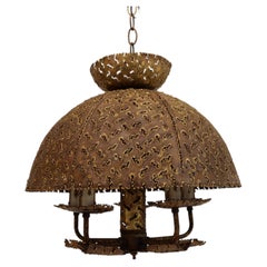 Elegant small brutalist light design by Tom Green for Feldman