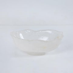 Elegant Small Rock Crystal Bowl