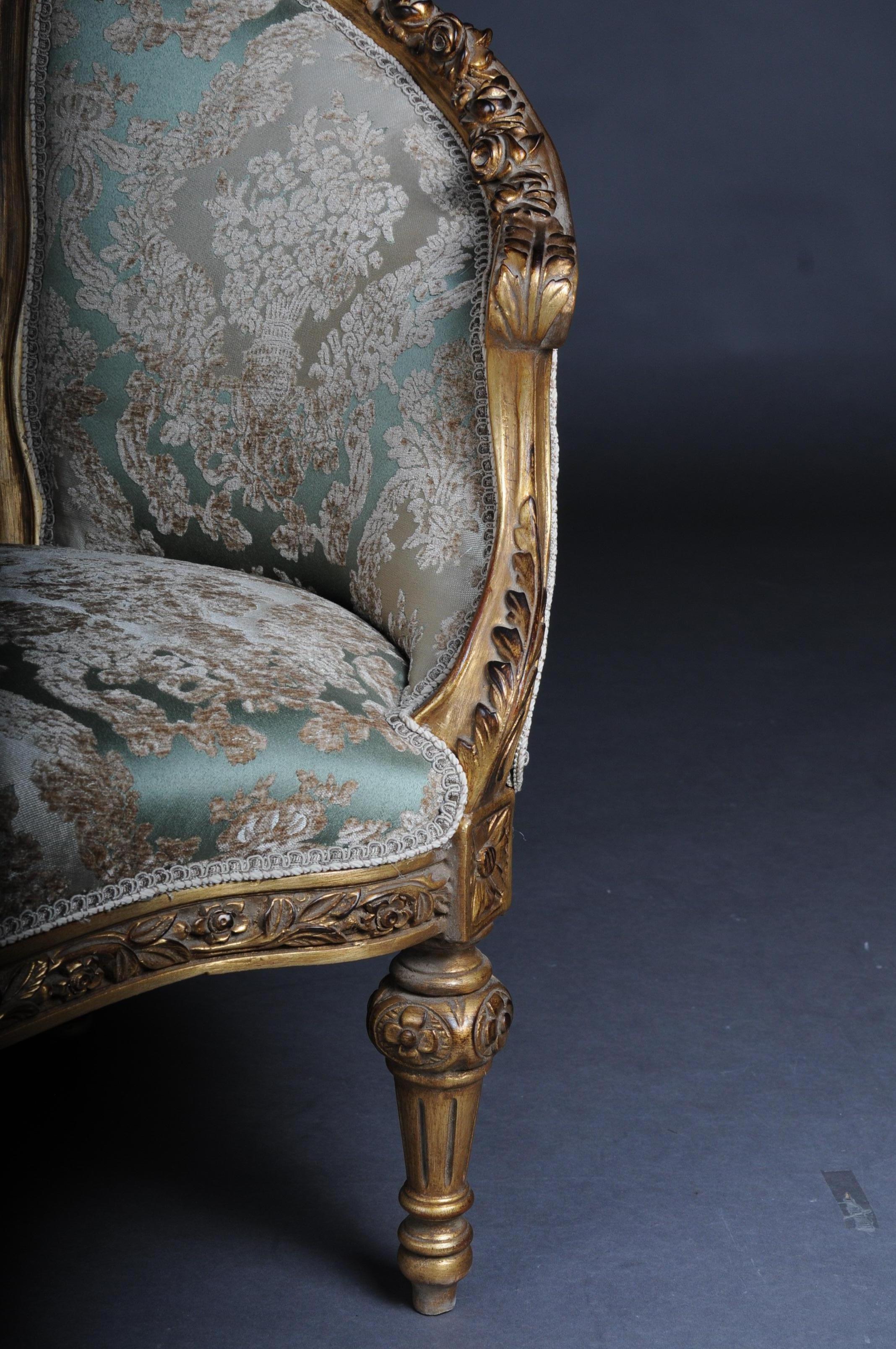 Elegant Sofa, Canapé, Couch in Rococo or Louis XV Style 6