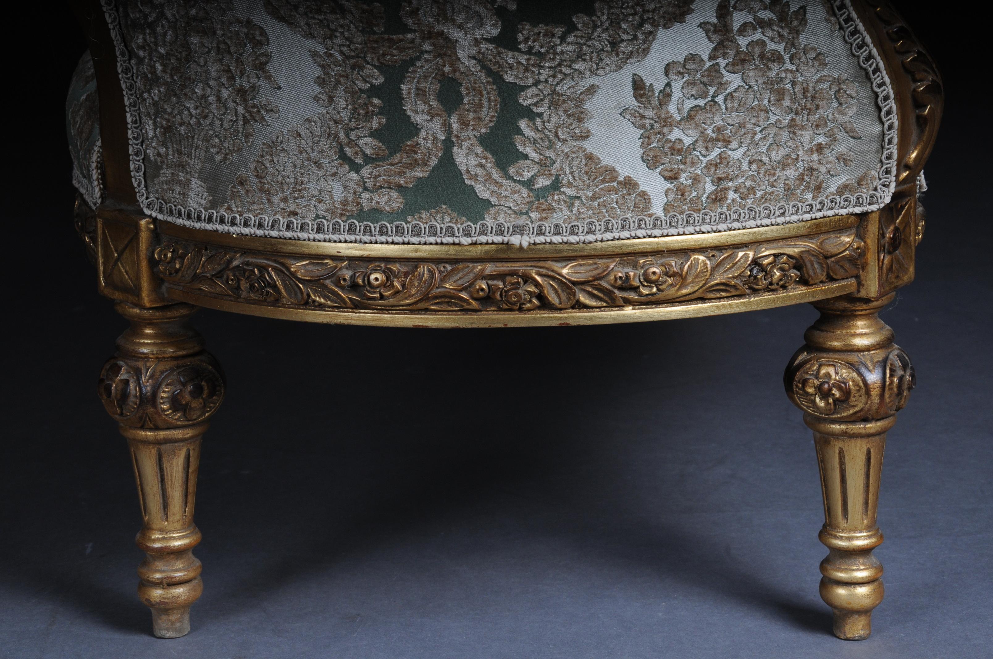 Elegant Sofa, Canapé, Couch in Rococo or Louis XV Style In Good Condition In Berlin, DE