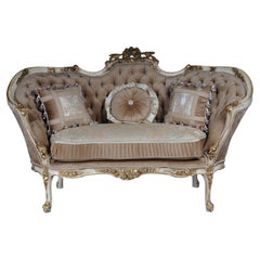 Elegant Sofa, Couch, Canapé in Rococo or Louis XV Style
