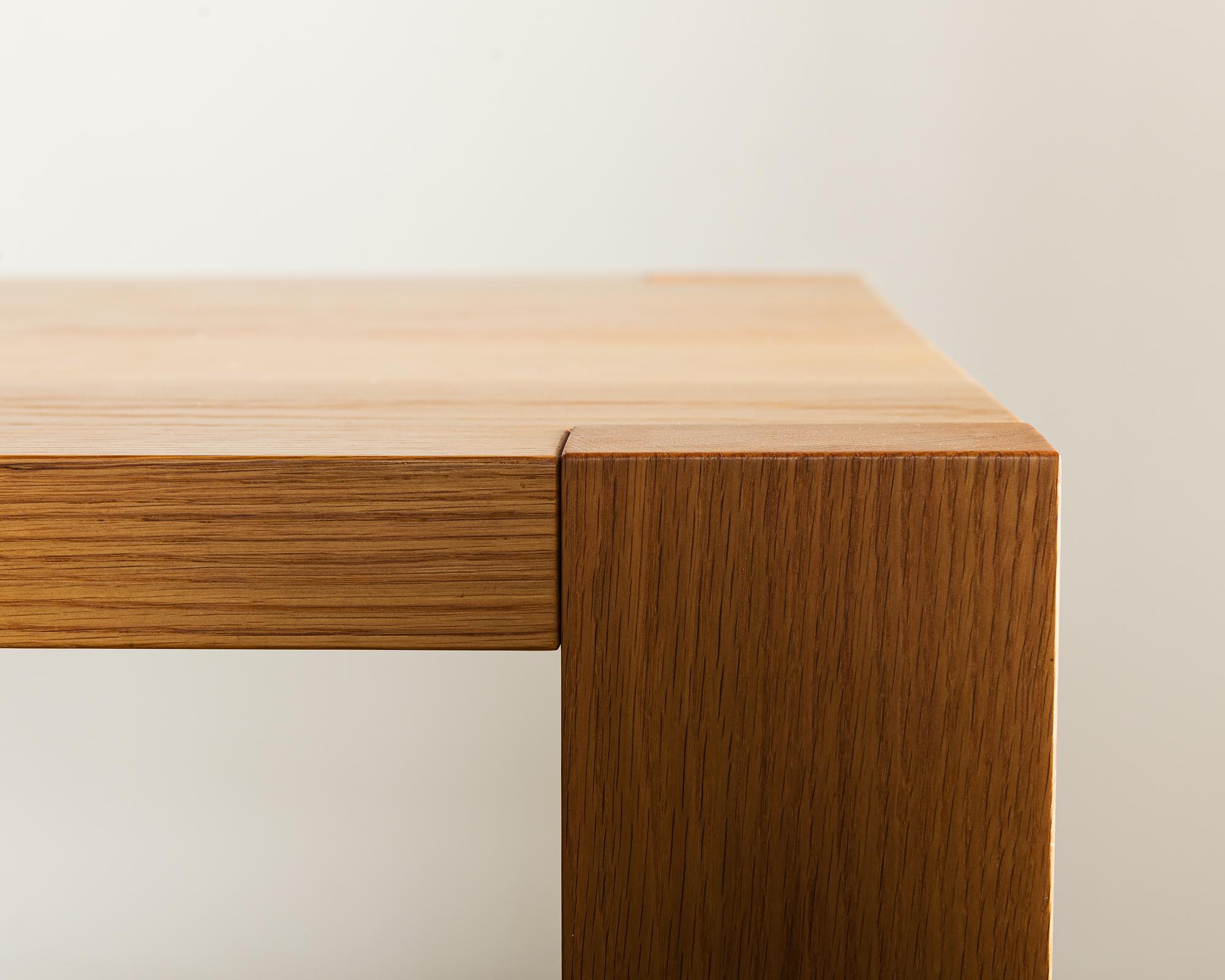 Elegant Solid Oak Dining Table, 2016 1